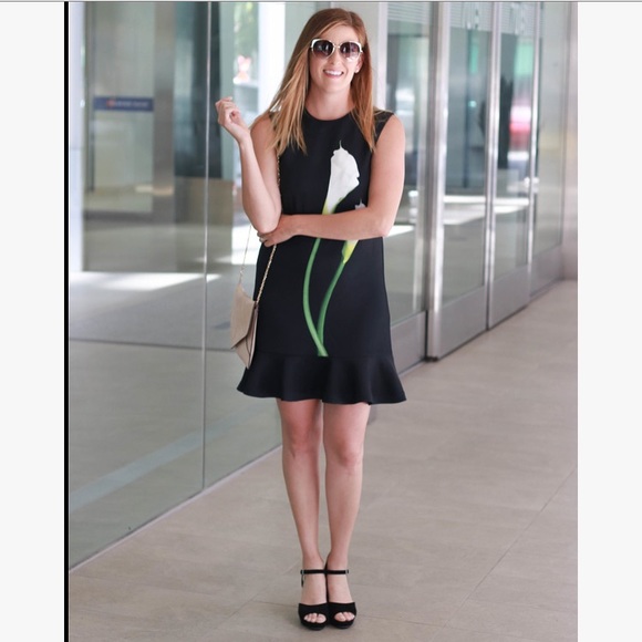 Victoria Beckham for Target Dresses & Skirts - VICTORIA BECKHAM • Black Calla Lily Ruffle Dress